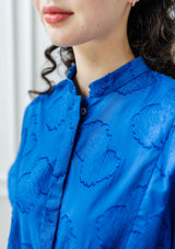 Akiko Sapphire Shirt