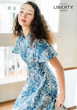 Aleris Flamboyance Sky Cheongsam Dress