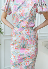 Bridgette Flamboyance Blush Skirt