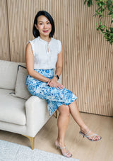 Bridgette Flamboyance Sky Skirt (Made to Order)