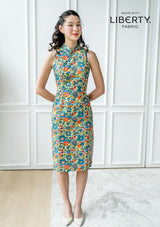 Coleen Betsy Gingham Sunshine Cheongsam
