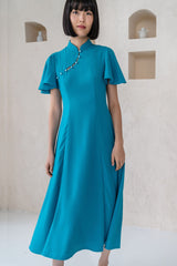 Contessa Teal Cheongsam