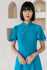 Contessa Teal Cheongsam