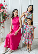 Marchesa Fuchsia Cheongsam