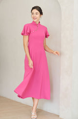 Contessa Fuchsia Cheongsam