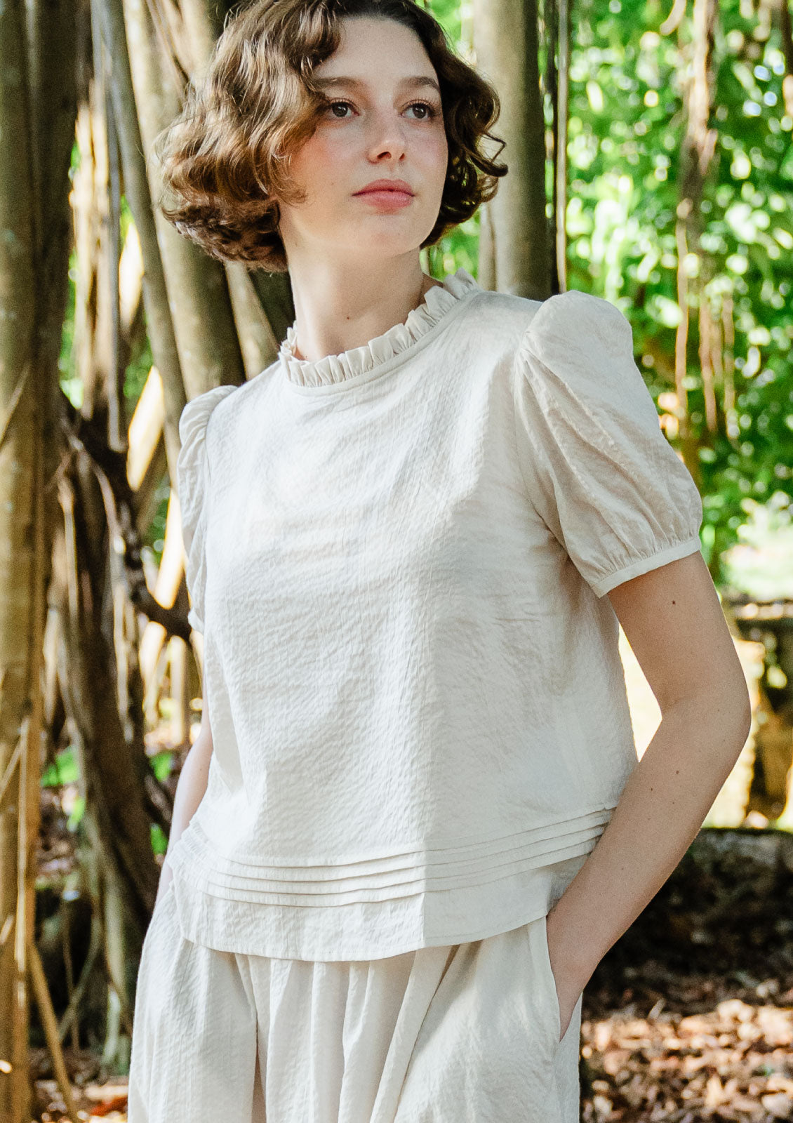 Emaline Dress in Oat main image 0