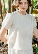 Emmeline Oat Blouse