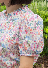 Emmeline Pink Meadow Blouse