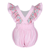 Hana Mirabilia Lavender Linen Romper