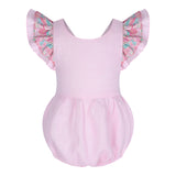 Hana Mirabilia Lavender Linen Romper