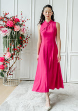 Marchesa Fuchsia Cheongsam