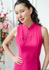 Marchesa Fuchsia Cheongsam