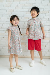 Mariko Sweet Pea Cheongsam