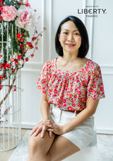 Marissa Betsy Scarlet Blouse