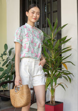 Miller Moonlight Foresters Cheongsam Top