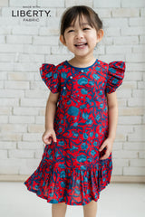 Mira Peony Cheongsam Dress