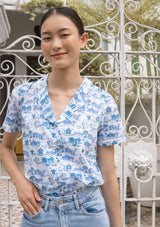 Penny City in the Garden Blouse
