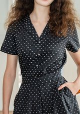 Penny Midnight Dots Blouse