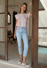 Posie Blouse in Paris Blush