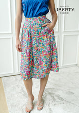 Yumi Betsy Gingham Fuchsia Skirt