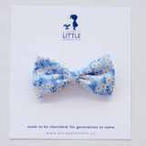Sakura Blue Miki Bow Hairclip