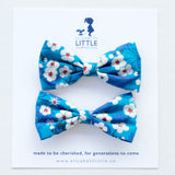 Hana Blue Miki Bow Hairclip