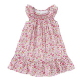 Elodie Betsy Macaron Heirloom Smocked Dress - Exclusive Print
