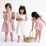 Hana Blush Bellissima Linen Dress