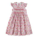 Sophie Betsy Macaron Heirloom Smocked Dress - Exclusive Print