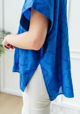 Akiko Sapphire Shirt