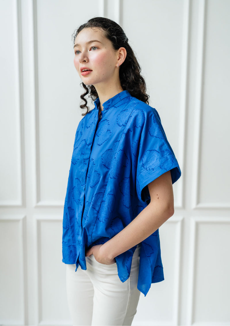 Akiko Sapphire Shirt