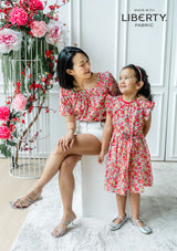 Amelie Betsy Scarlet Cheongsam Dress