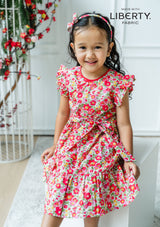 Amelie Betsy Scarlet Cheongsam Dress