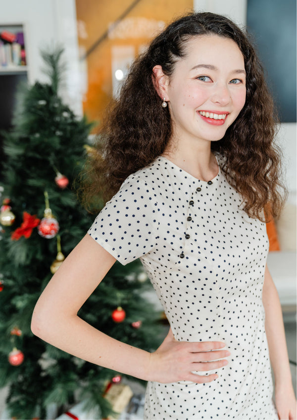 Anais Dots Dress (Made to Order)