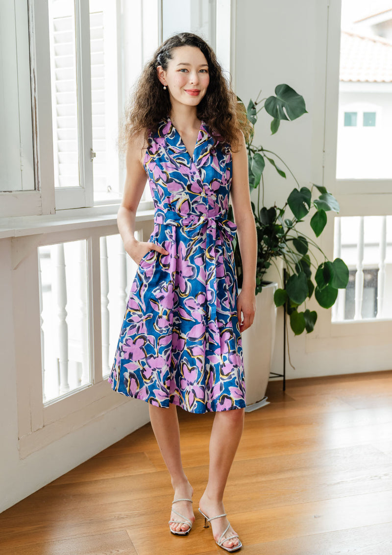 Ariel Ixora Lilac Dress
