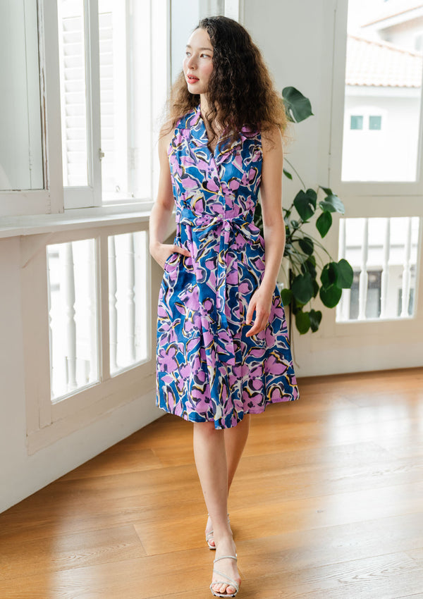 Ariel Ixora Lilac Dress