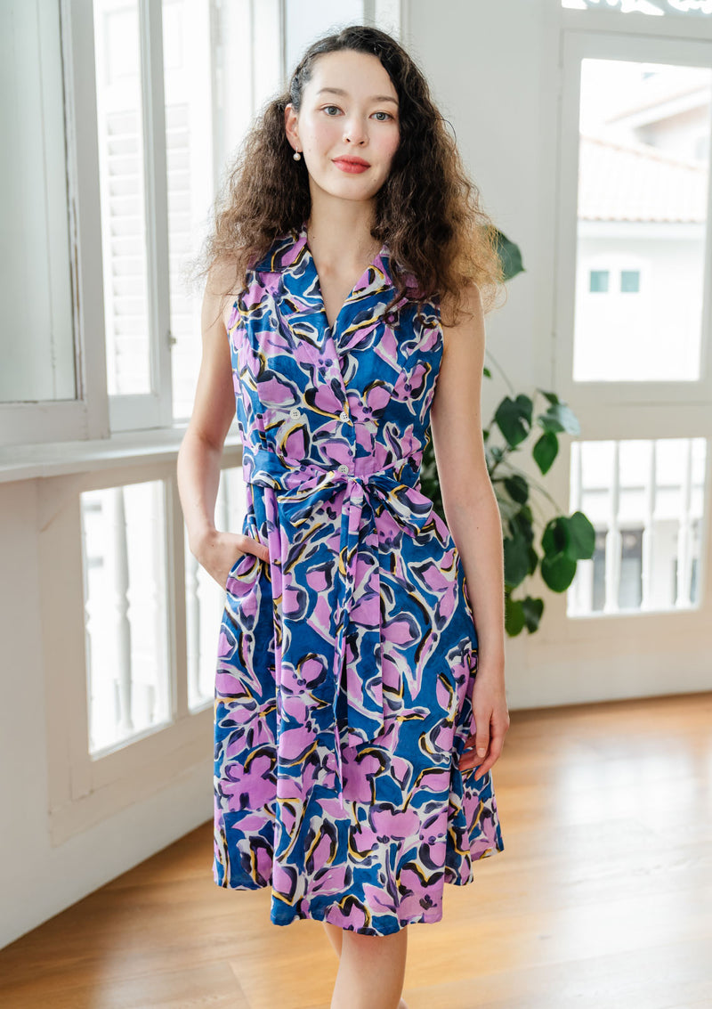 Ariel Ixora Lilac Dress