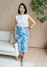 Bridgette Flamboyance Sky Skirt (Made to Order)