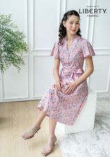 Camellia Posies Pastel Dress