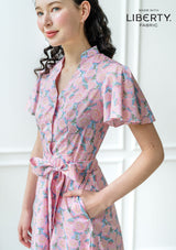 Camellia Posies Pastel Dress