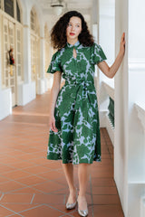Carissa Emerald Blooms Dress