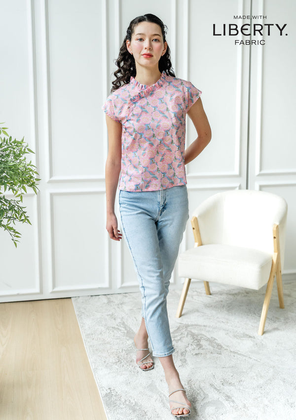 Caroline Posies Pastel Top