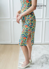 Coleen Betsy Gingham Sunshine Cheongsam
