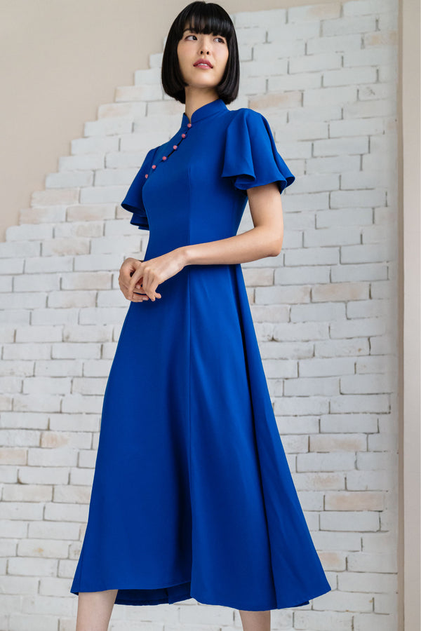 Contessa Sapphire Cheongsam