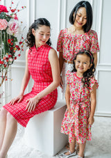 Amelie Betsy Scarlet Cheongsam Dress