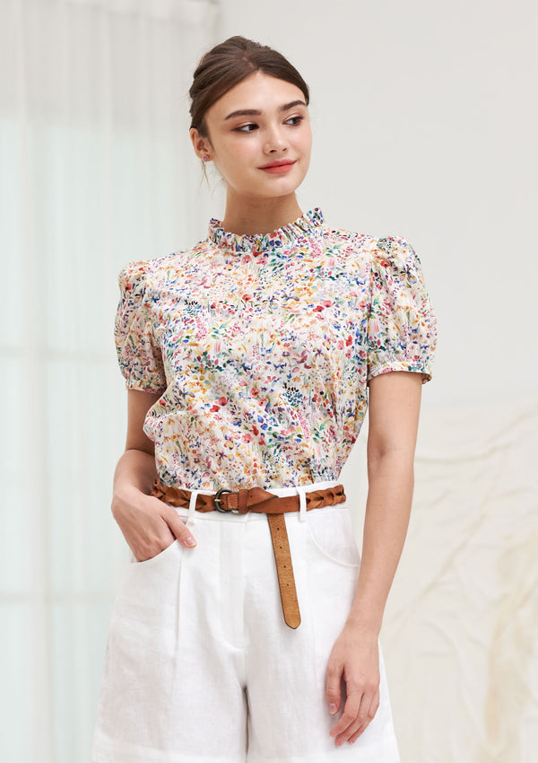 Emmeline Olivia Rainbow Blouse