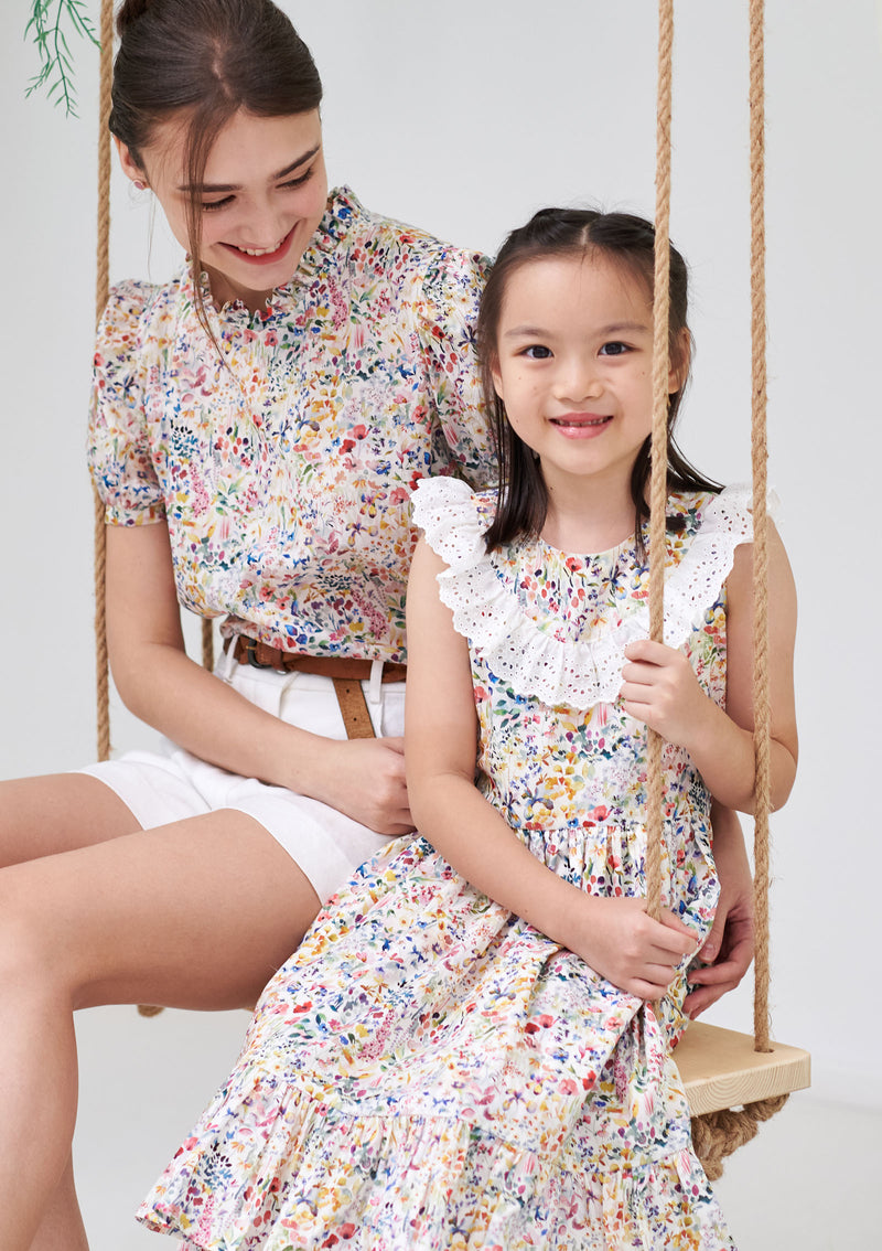 Emmeline Olivia Rainbow Blouse