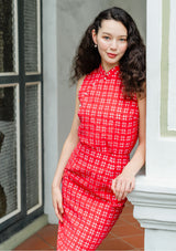 Bridgette Ruby Gingham Skirt