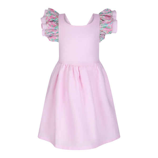 Hana Mirabilia Lavender Linen Dress