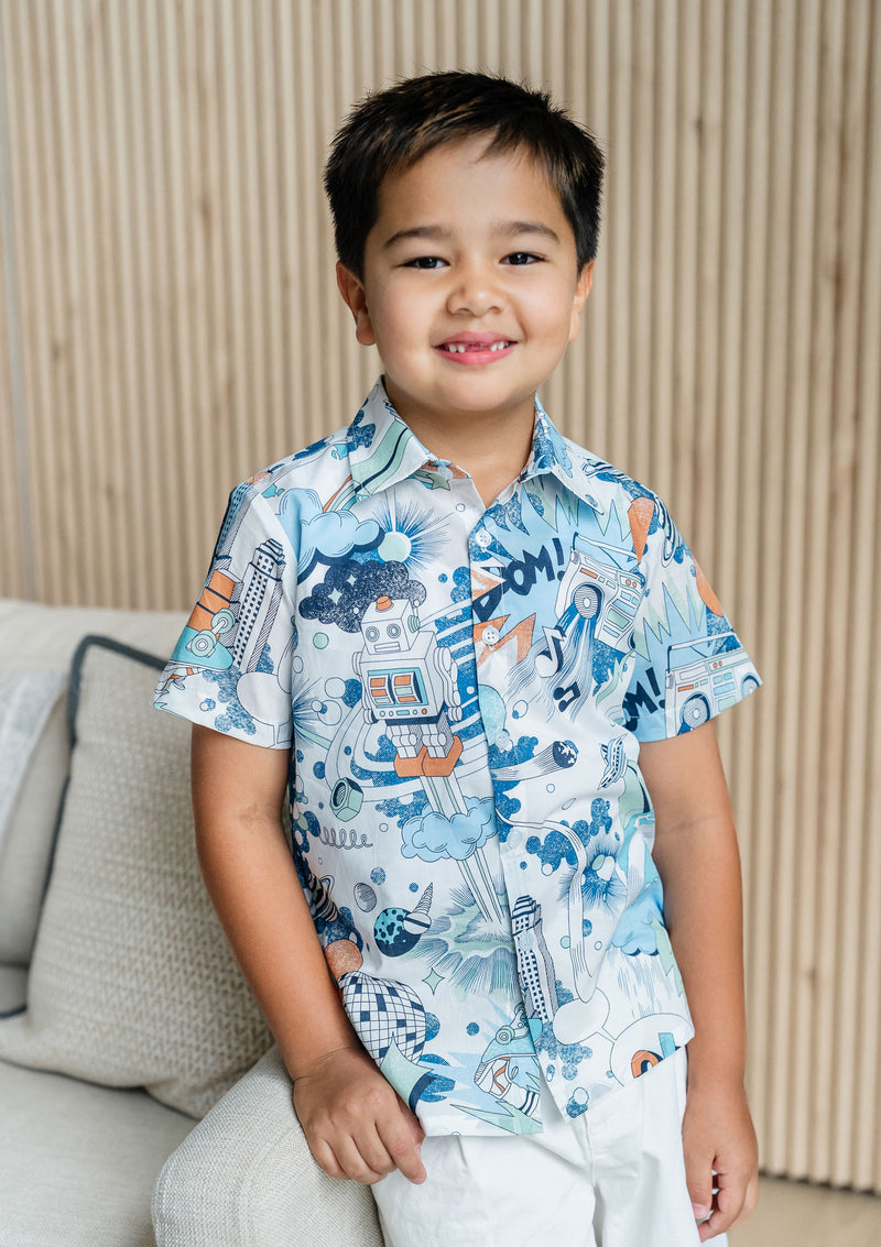 Hiroshi Robot Shirt